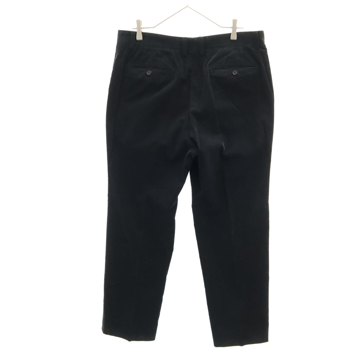 LANVIN LA COLLECTION ランバンコレクション 日本製 コーデュロイパンツ 94 ブラック メンズ