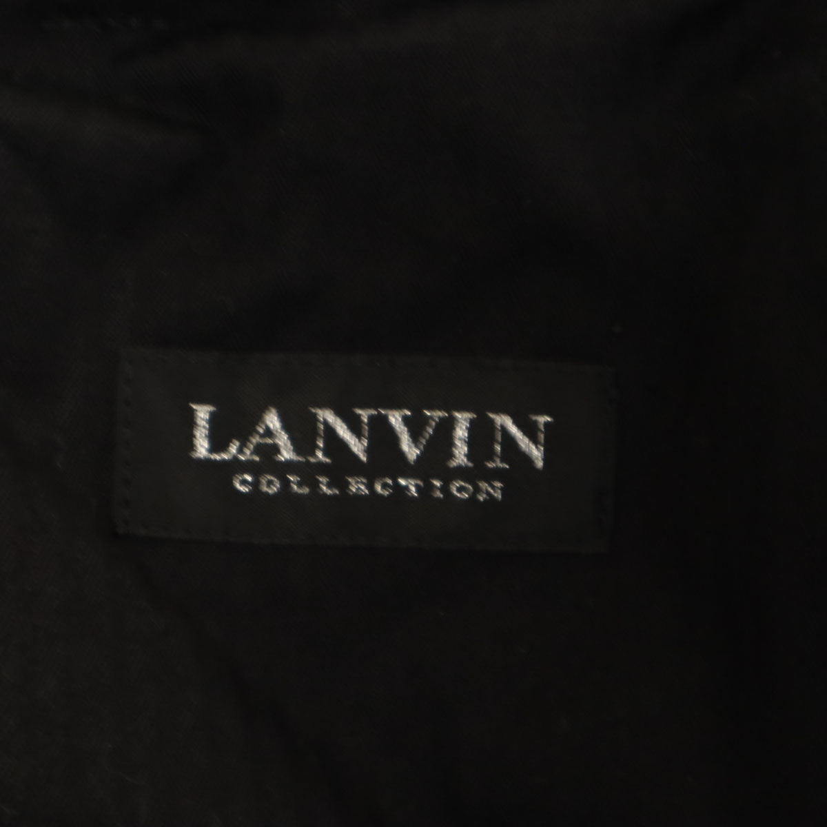 LANVIN LA COLLECTION ランバンコレクション 日本製 コーデュロイパンツ 94 ブラック メンズ