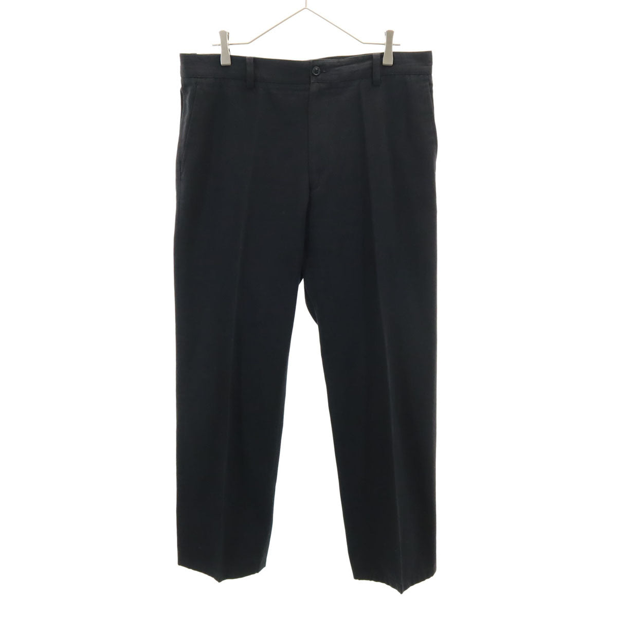 LANVIN LA COLLECTION ランバンコレクション 日本製 ロングパンツ 94 ブラック メンズ