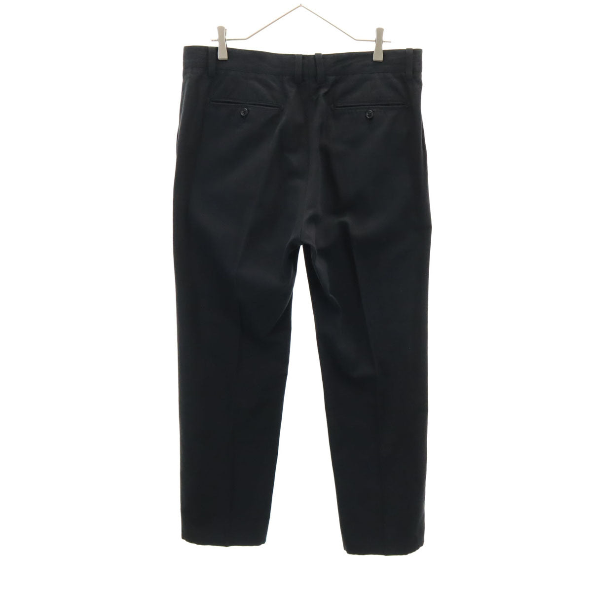 LANVIN LA COLLECTION ランバンコレクション 日本製 ロングパンツ 94 ブラック メンズ
