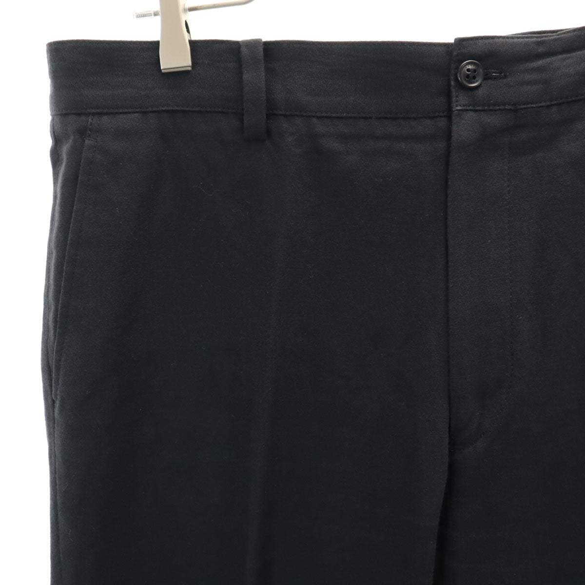 LANVIN LA COLLECTION ランバンコレクション 日本製 ロングパンツ 94 ブラック メンズ