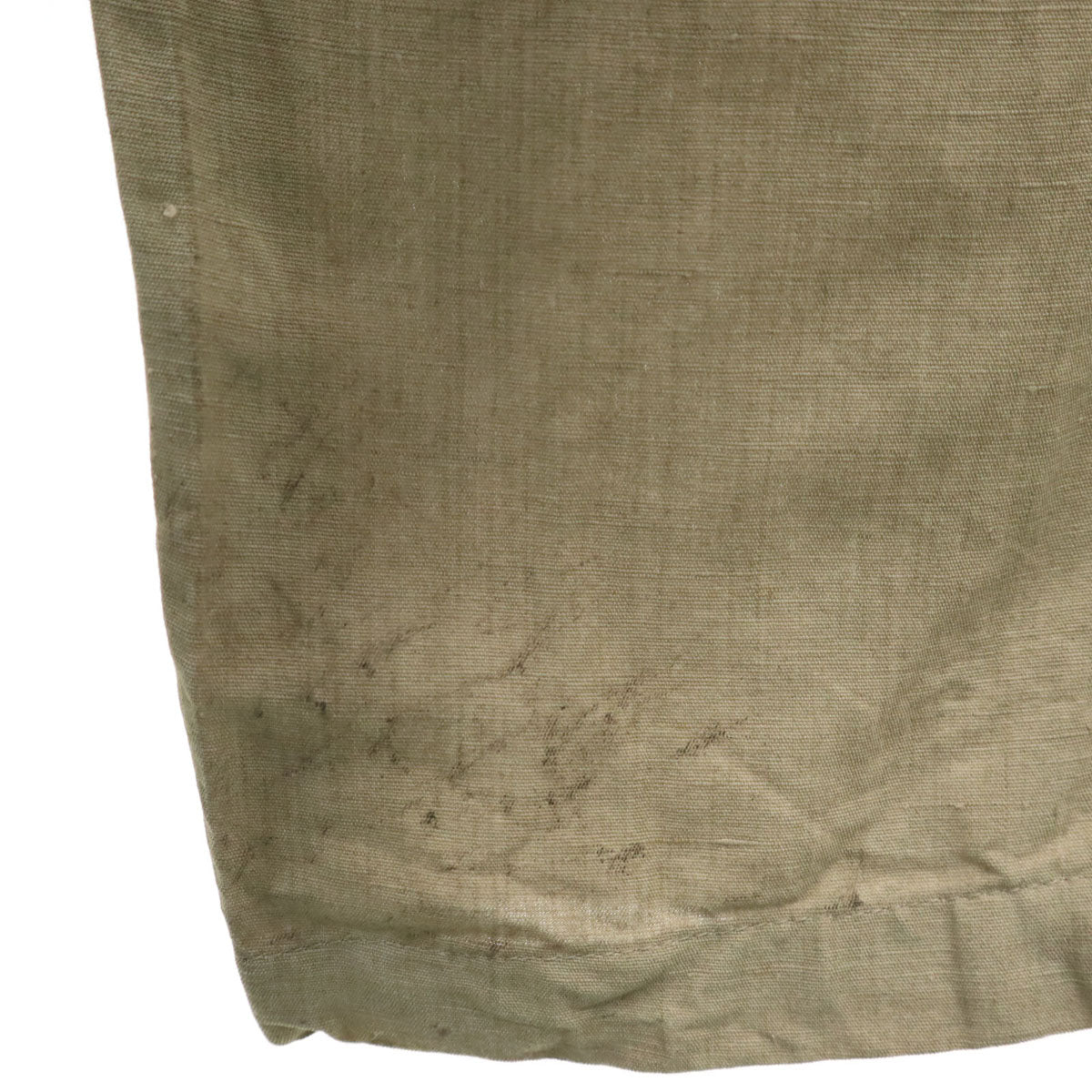 ARMANI COLLEZIONI アルマーニコレッツォーニ イタリア製 リネンブレンド ワイドパンツ 46 ベージュ メンズ