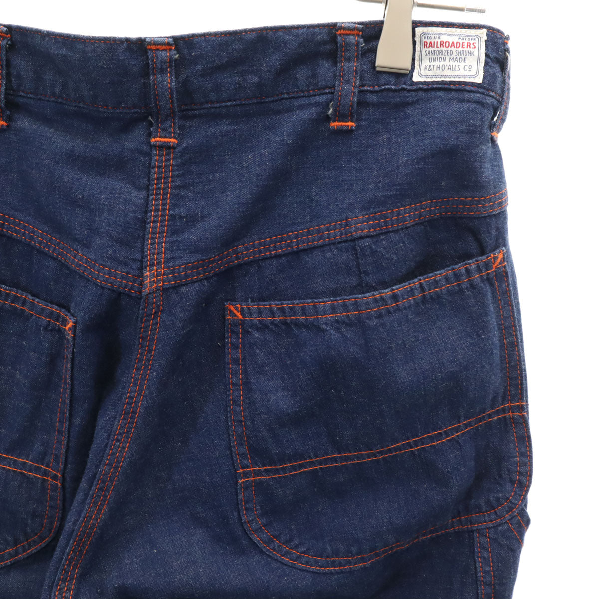 WORKERS K&T H MFG Co. ワーカーズ ワーク デニムパンツ W30 インディゴブルー ジーンズ メンズ