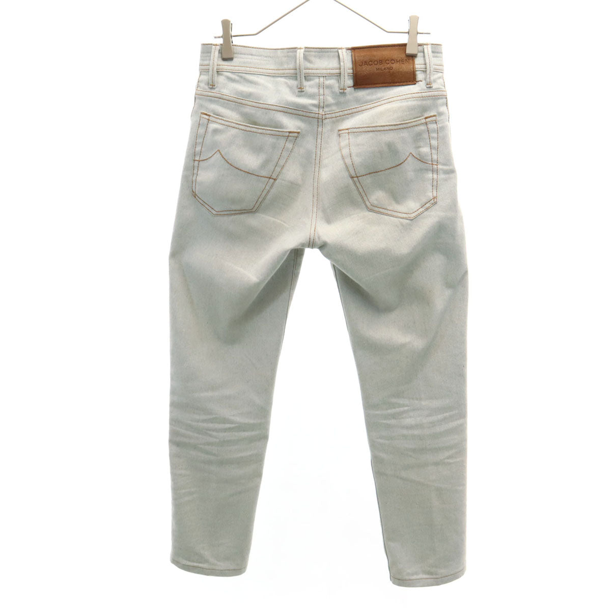 JACOB COHEN ヤコブコーエン イタリア製 SCOTT テーパードパンツ W28 グレー メンズ