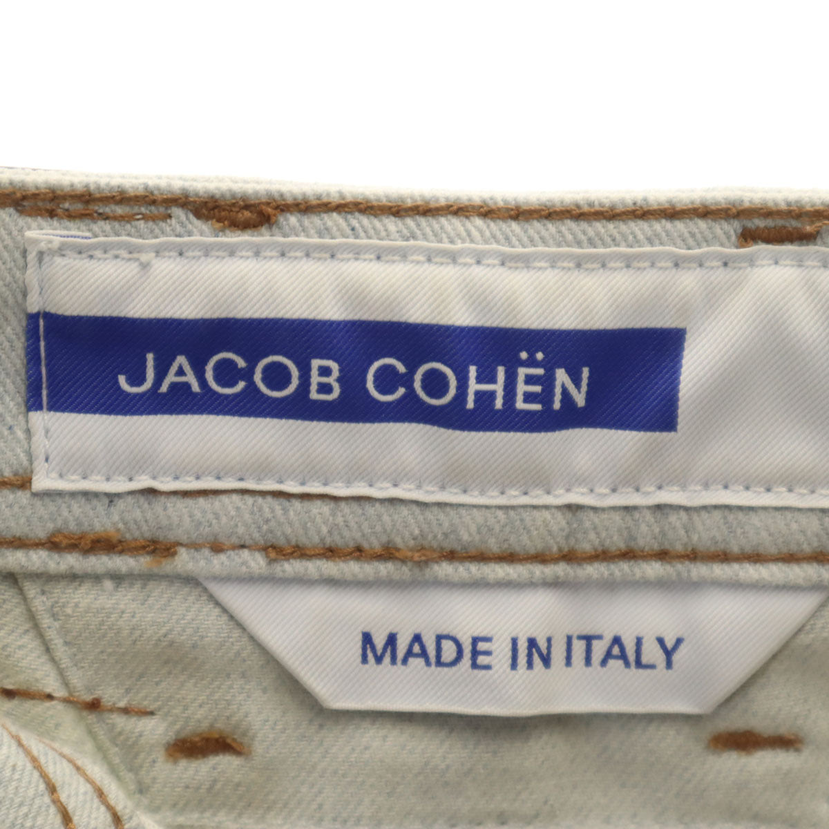 JACOB COHEN ヤコブコーエン イタリア製 SCOTT テーパードパンツ W28 グレー メンズ