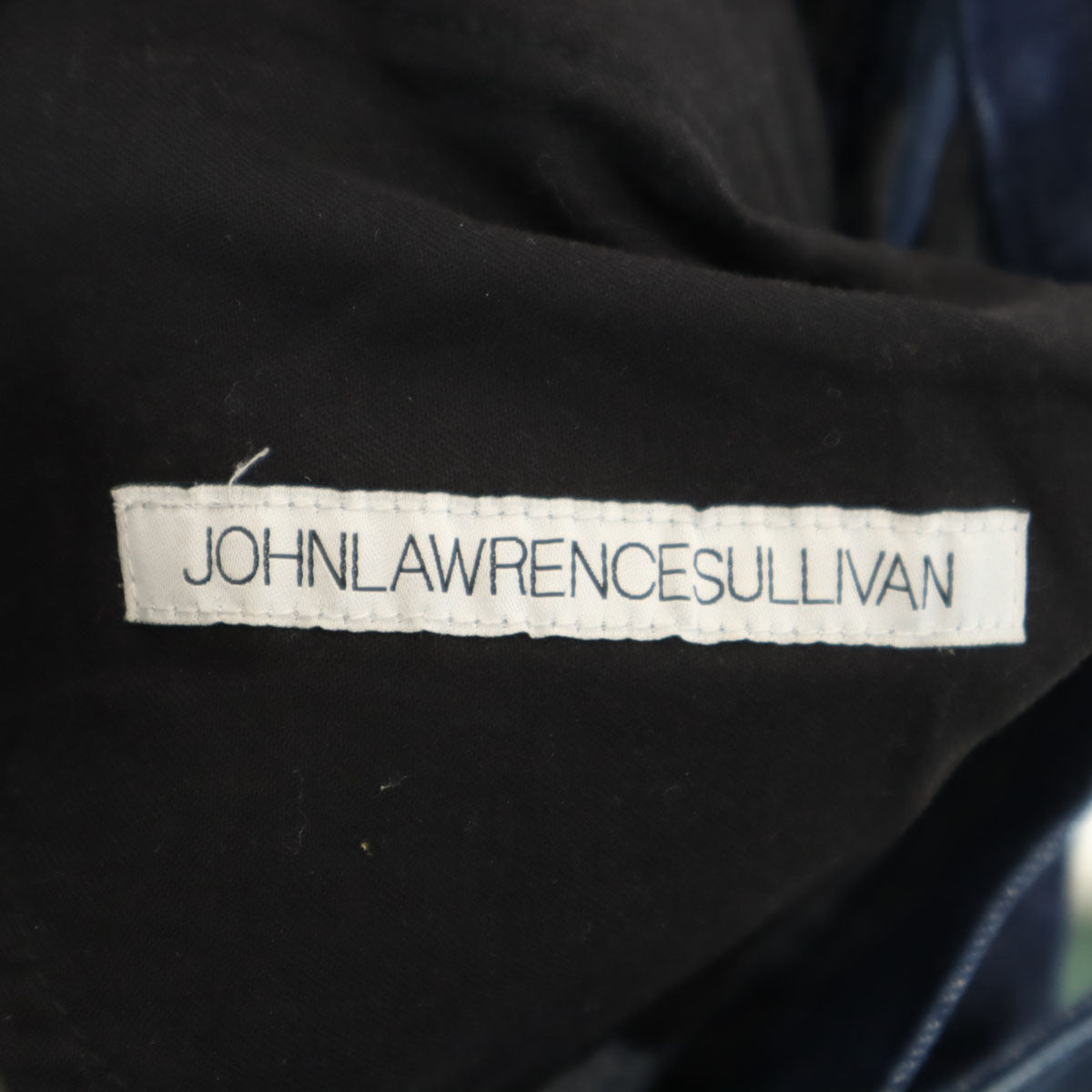 JOHN LAWRENCE SULLIVAN ジョンローレンスサリバン 日本製 ワイドデニムパンツ S インディゴ ジーンズ レディース