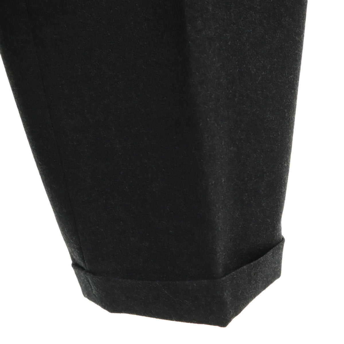 LANVIN LA COLLECTION ランバンコレクション 日本製 スラックスパンツ 94 チャコールグレー メンズ