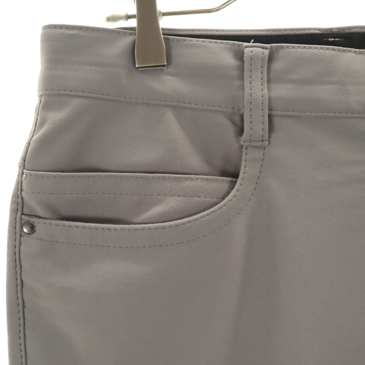 LANVIN SPORT ランバンスポール 日本製 ストレッチパンツ 82 グレー メンズ