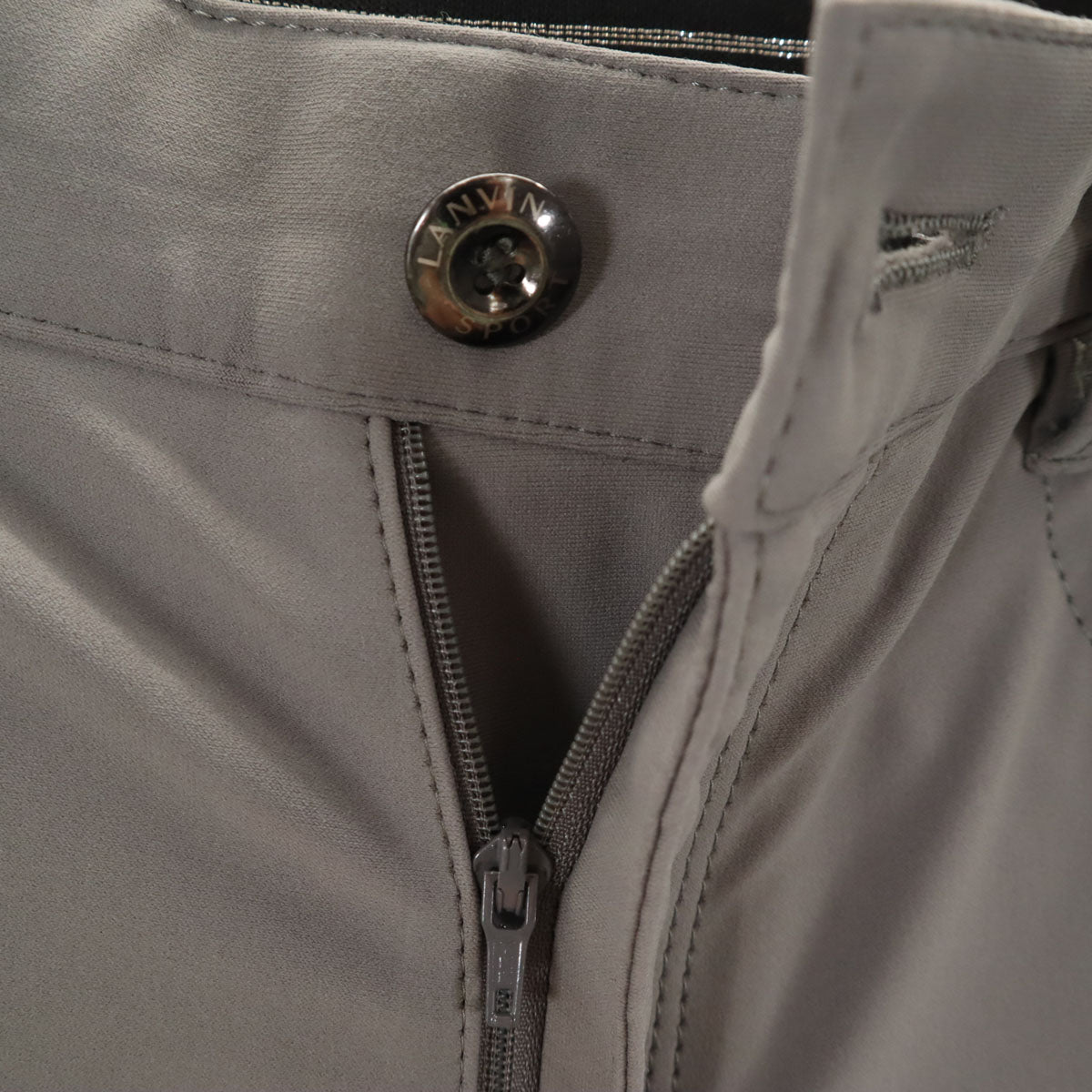LANVIN SPORT ランバンスポール 日本製 ストレッチパンツ 82 グレー メンズ