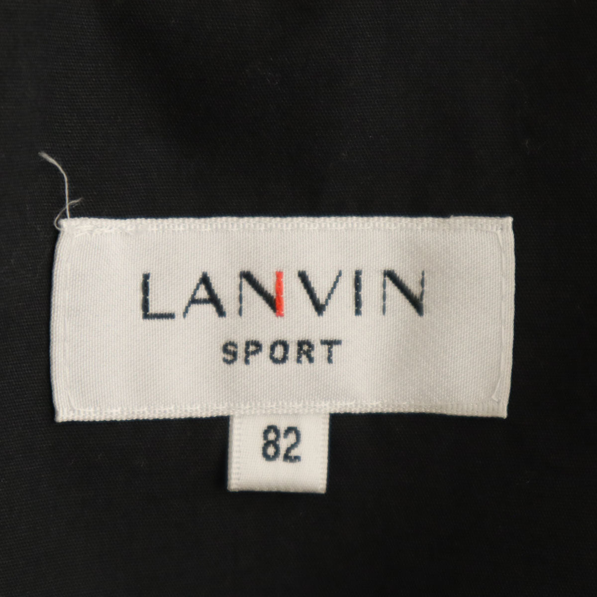 LANVIN SPORT ランバンスポール 日本製 ストレッチパンツ 82 グレー メンズ