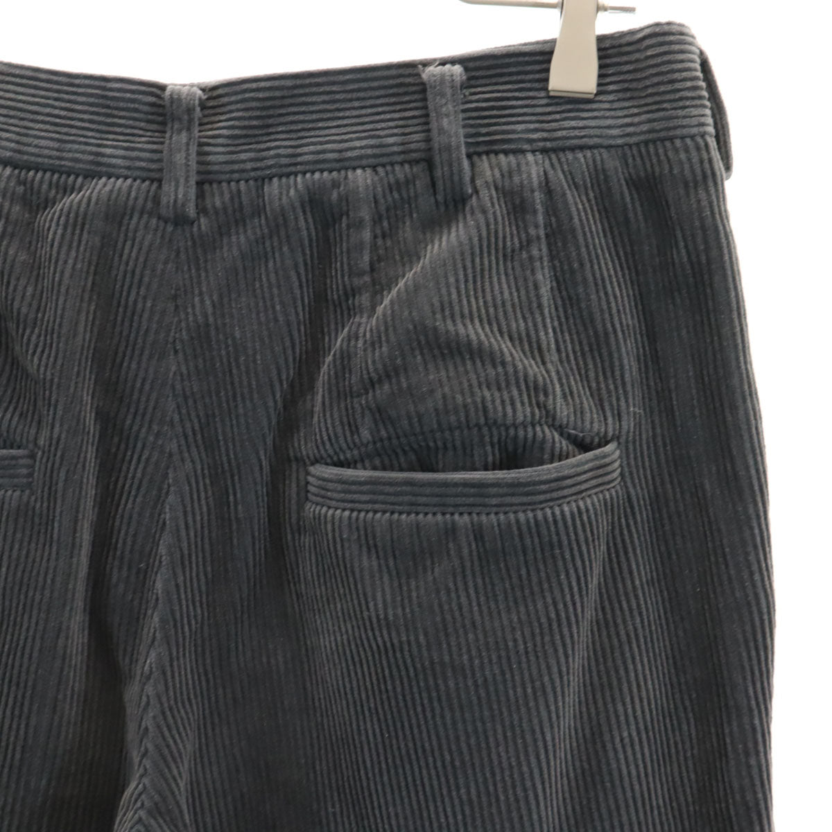 order オーダー コーデュロイパンツ M チャコールグレー メンズ