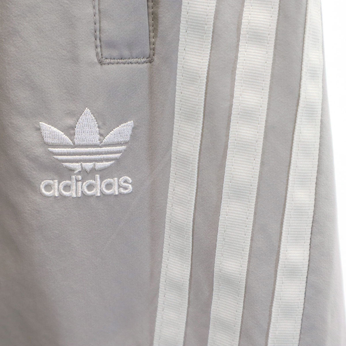 adidas アディダス 2WAY オーバーサイズ パンツ XS グレー レディース