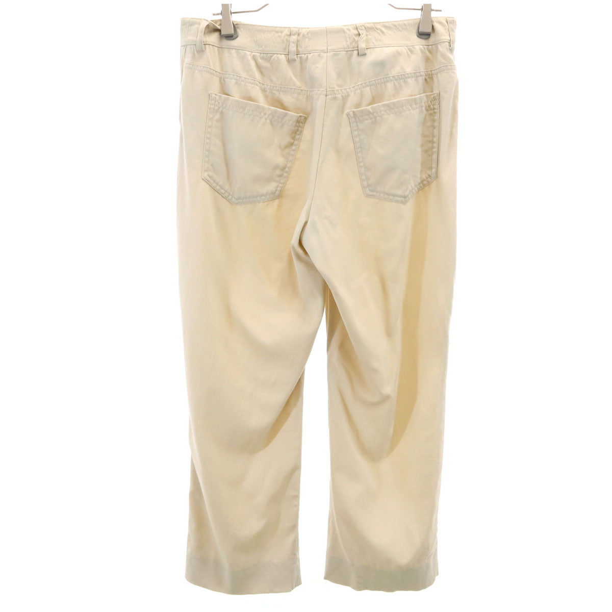 AKRIS アクリス ロングパンツ 42 ベージュ系 レディース