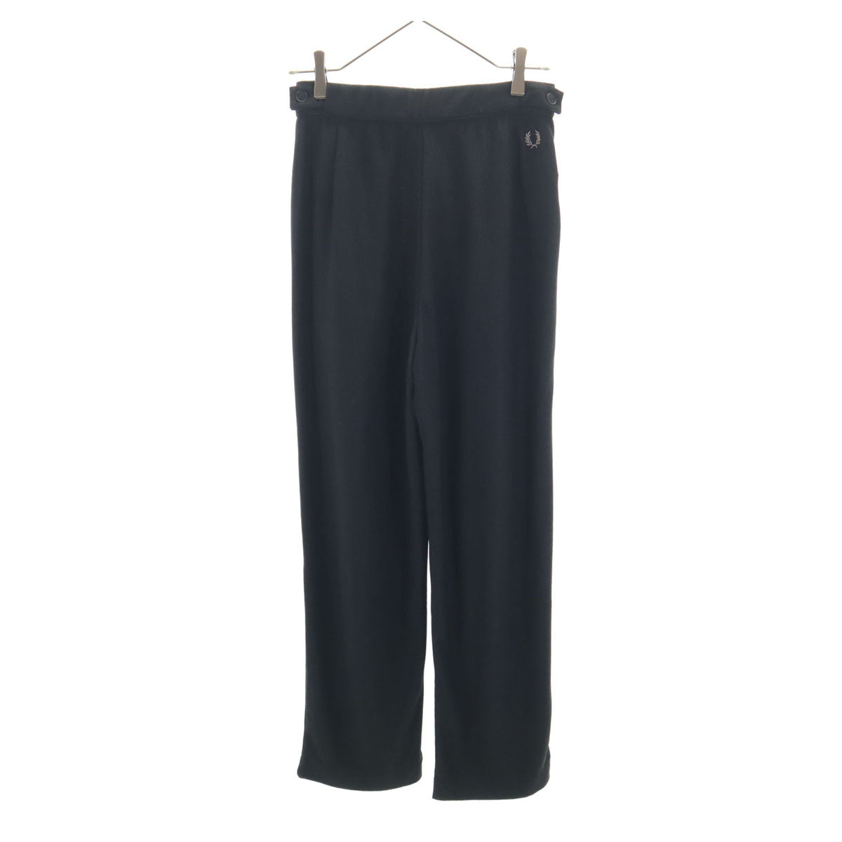未使用 FRED PERRY フレッドペリー ワイドパンツ 8 ブラック タグ付き レディース