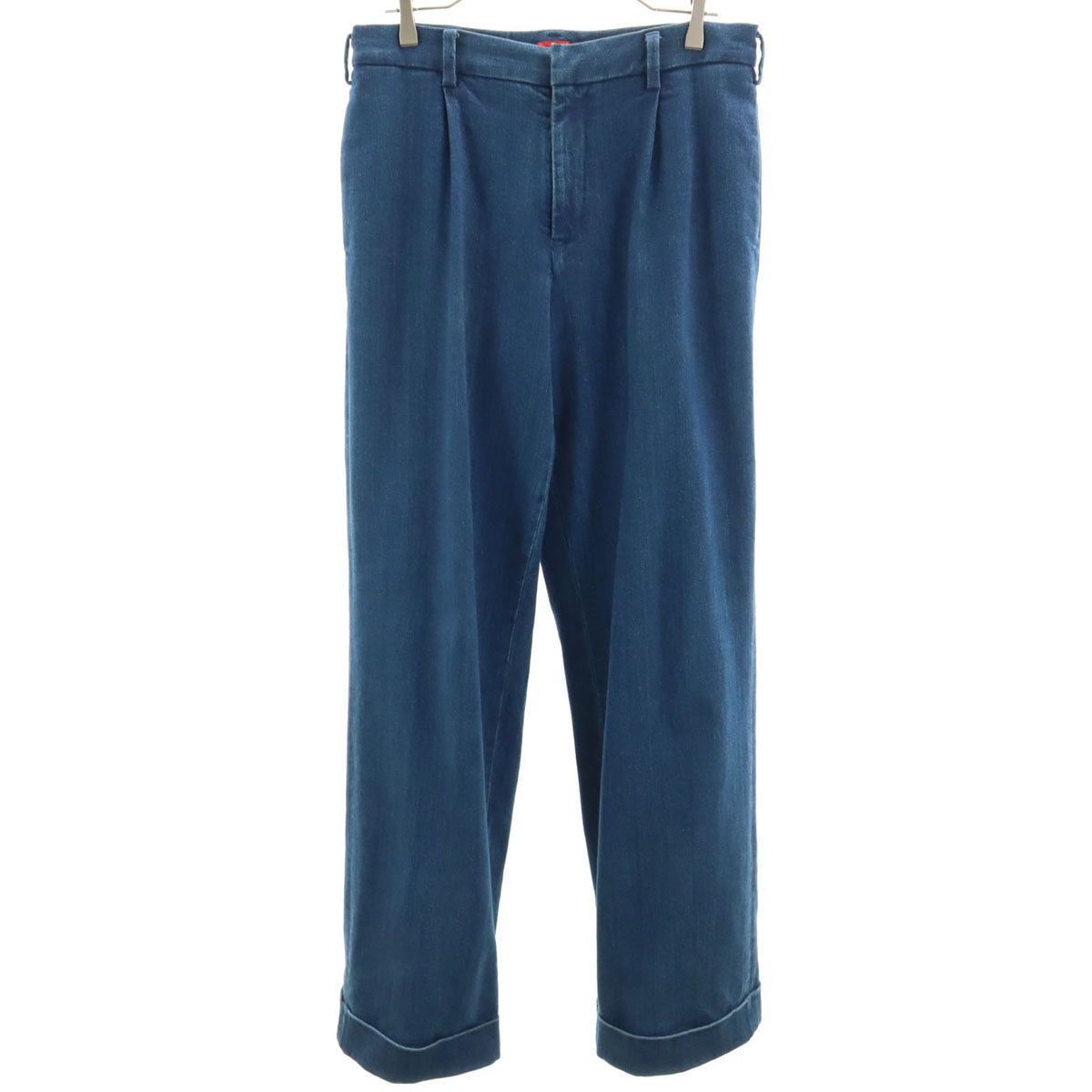 order オーダー ワイド デニムパンツ M ジーンズ ストレッチ メンズ