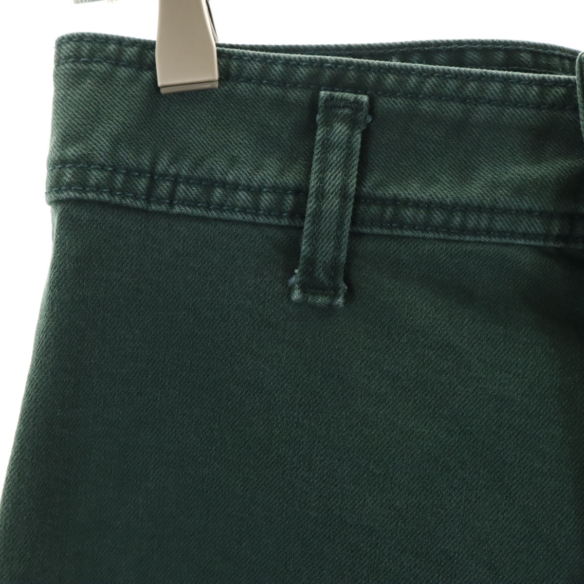 ZARA ザラ ハイウエスト ワイドパンツ 4 グリーン レディース