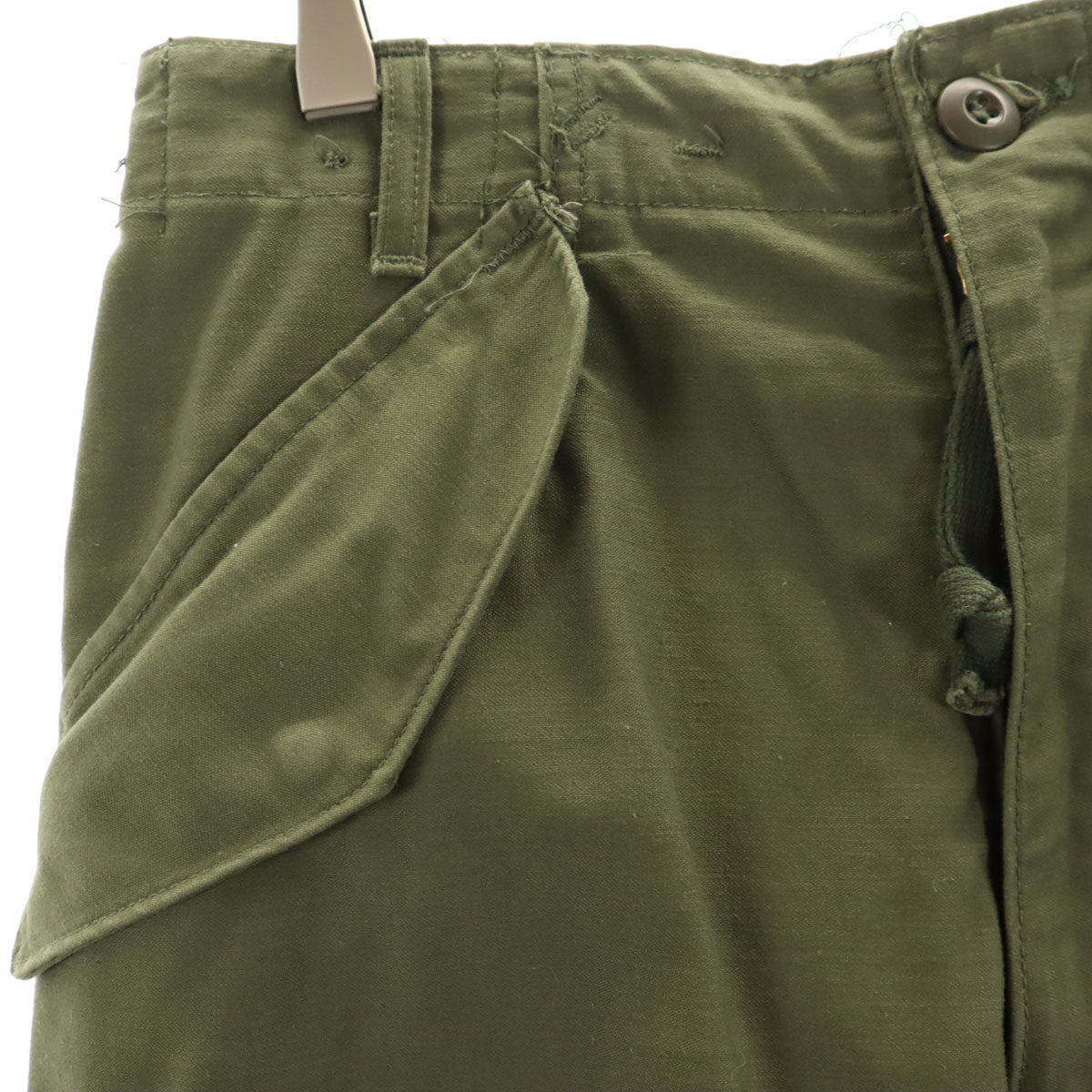 US ARMY アメリカ軍 70s ヴィンテージ M65 DLA カーゴパンツ XS カーキ ミリタリー メンズ