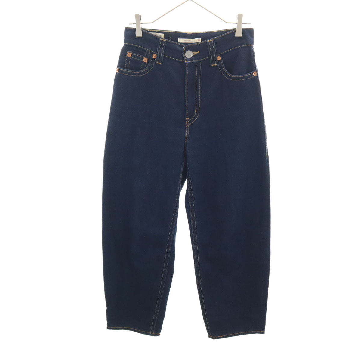 LEVI'S PREMIUM リーバイスプレミアム ビッグE バルーン デニムパンツ W26 インディゴ ジーンズ レディース