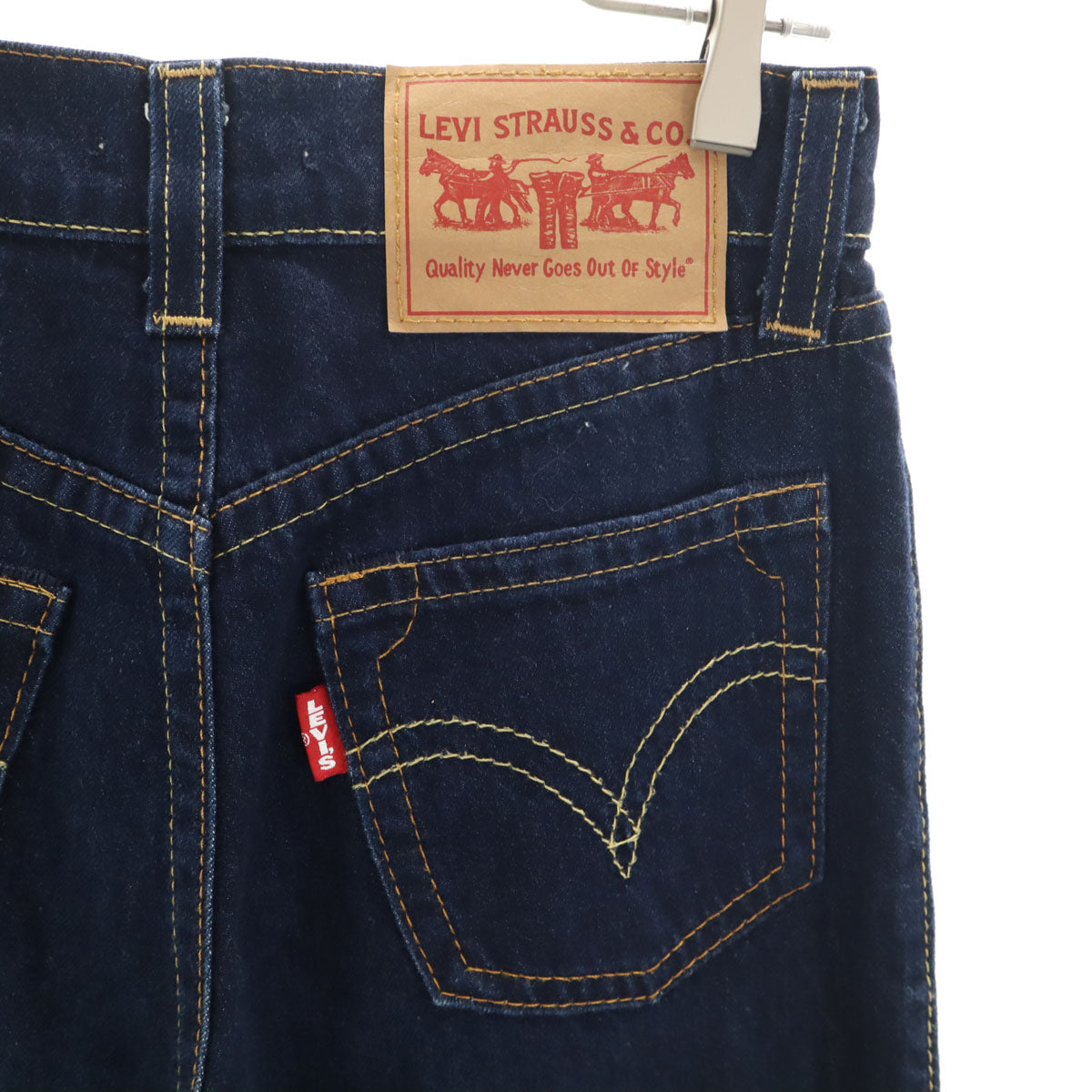 LEVI'S PREMIUM リーバイスプレミアム ビッグE バルーン デニムパンツ W26 インディゴ ジーンズ レディース
