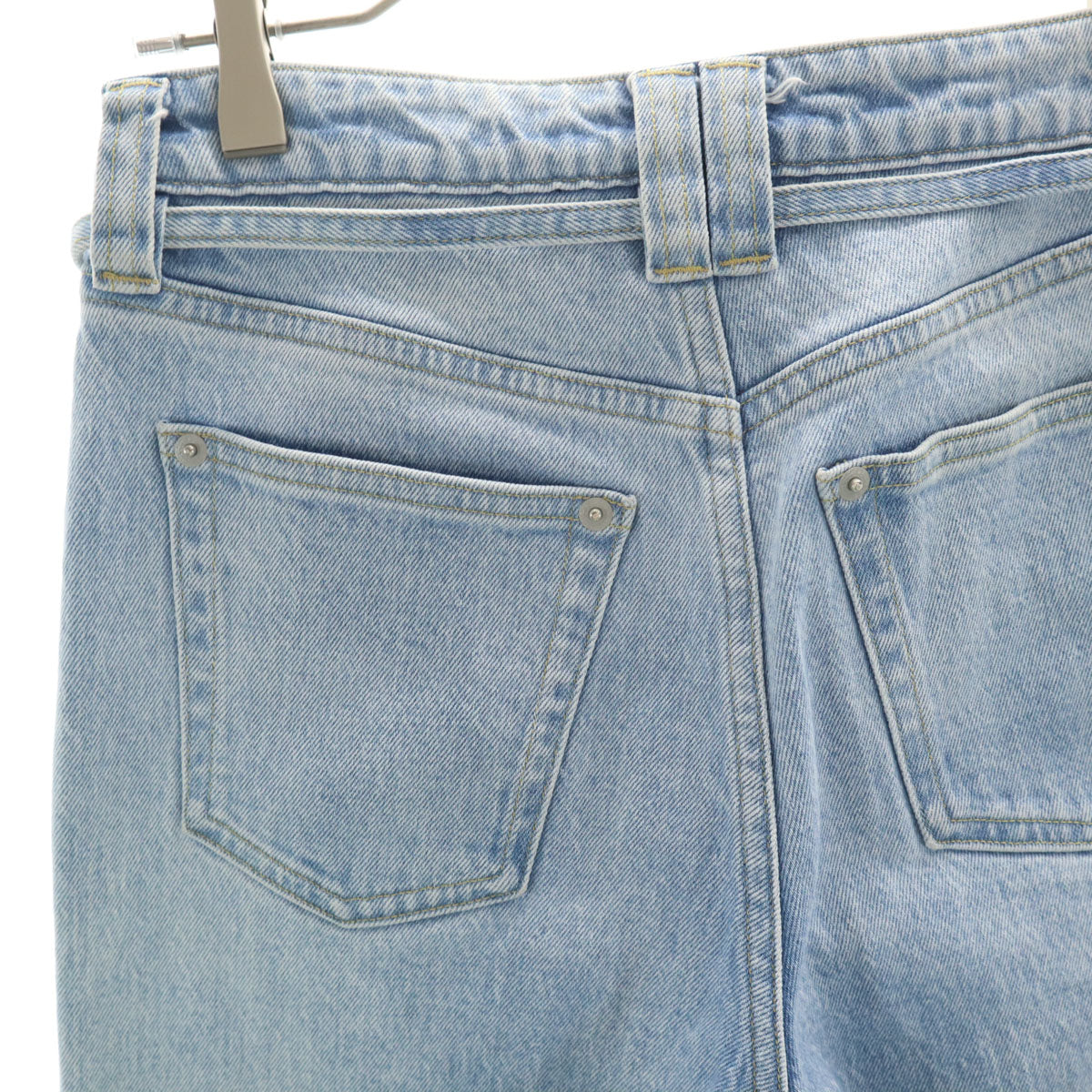 Spick and Span スピックアンドスパン ワイドデニムパンツ 36 ジーンズ ストレッチ レディース