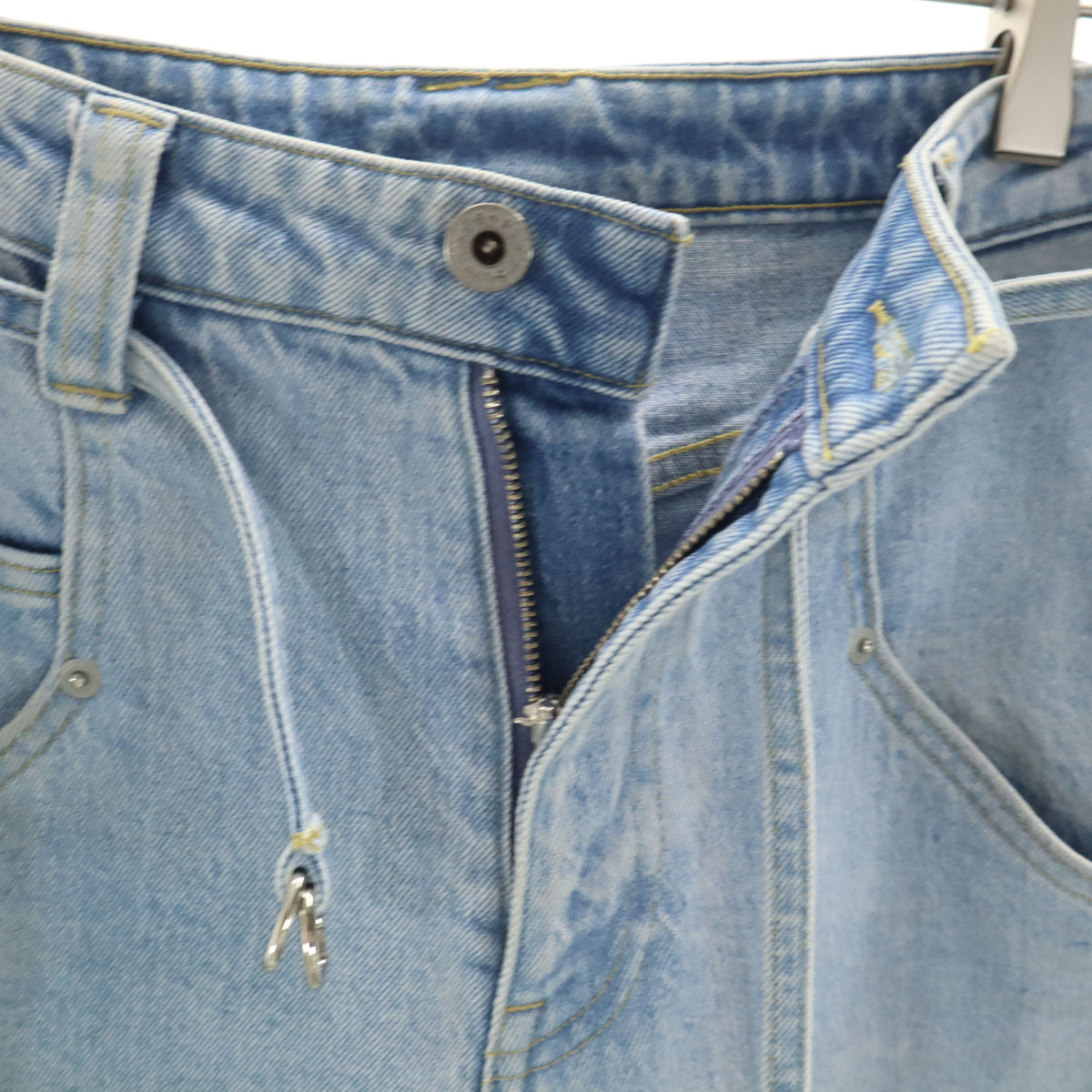 Spick and Span スピックアンドスパン ワイドデニムパンツ 36 ジーンズ ストレッチ レディース