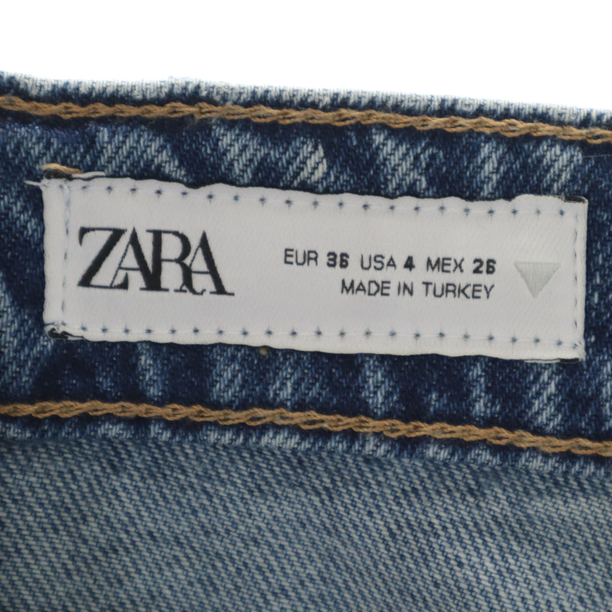 ZARA ザラ ストレートデニムパンツ 4 ジーンズ レディース