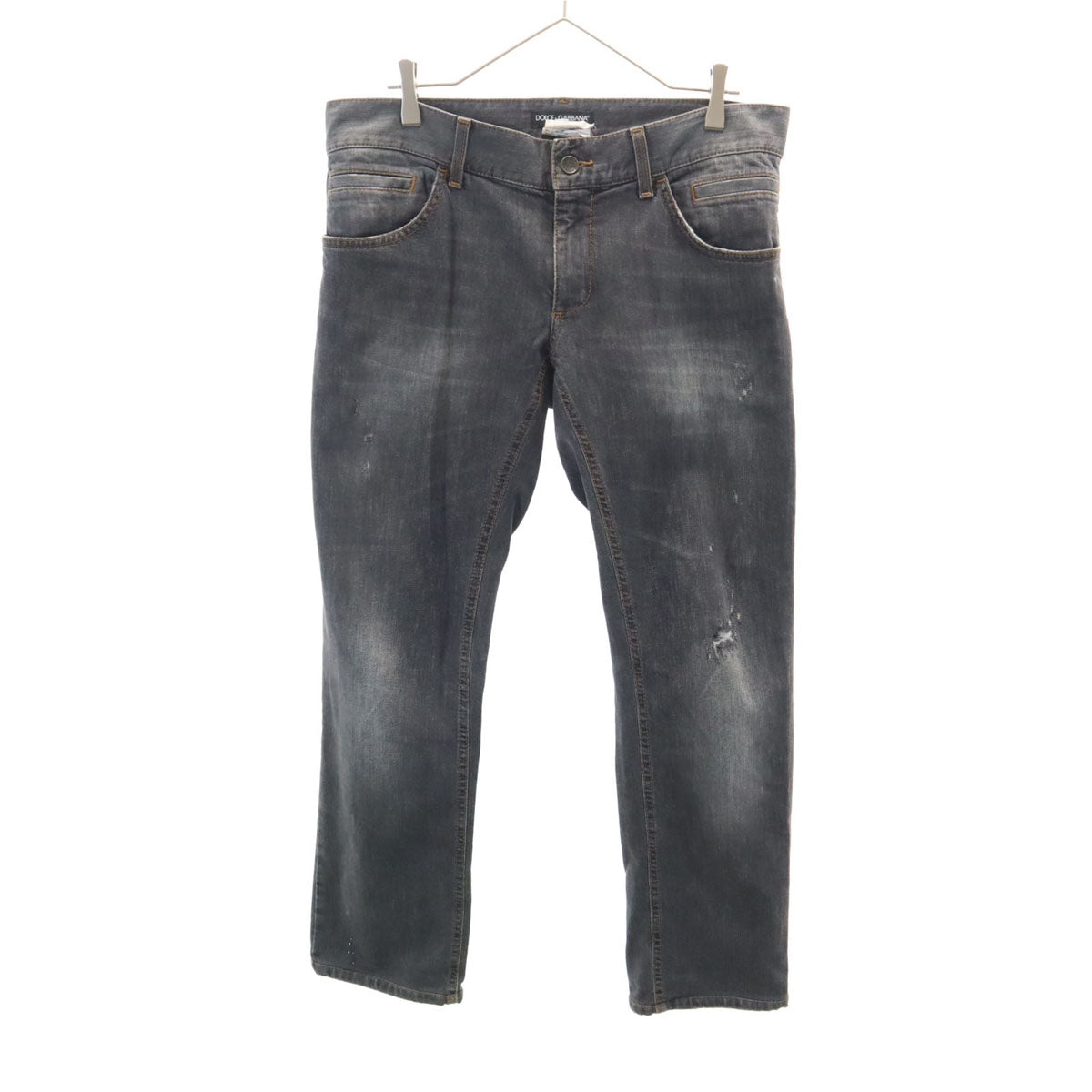 DOLCE&GABBANA ドルチェアンドガッバーナ イタリア製 14 デニムパンツ 48 ブラック ジーンズ メンズ