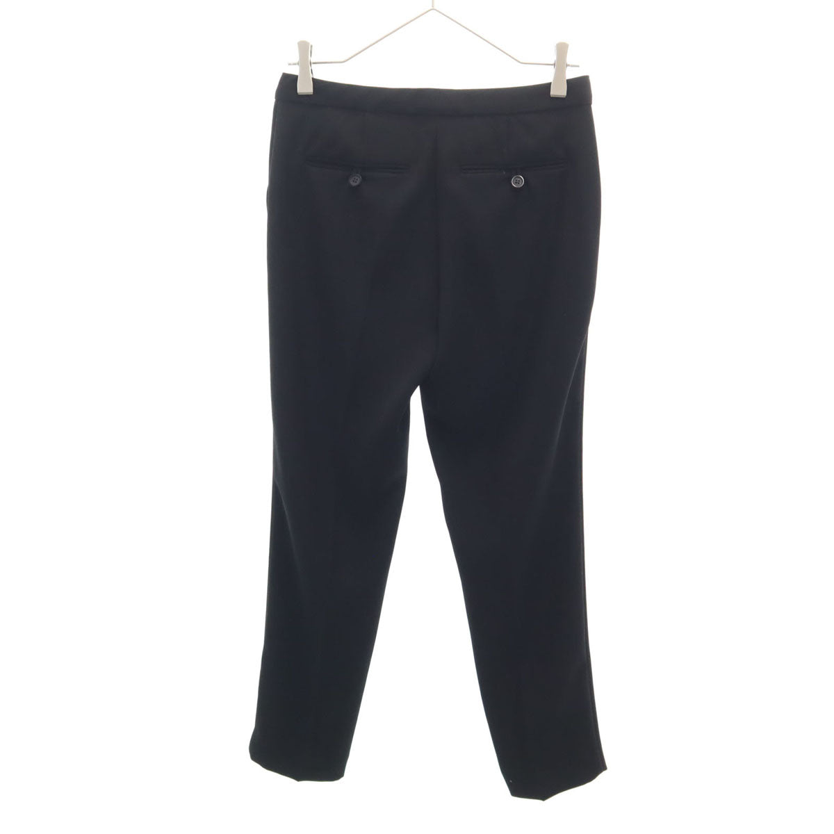 theory セオリー 日本製 テーパードパンツ 0 ブラック タグ付き レディース