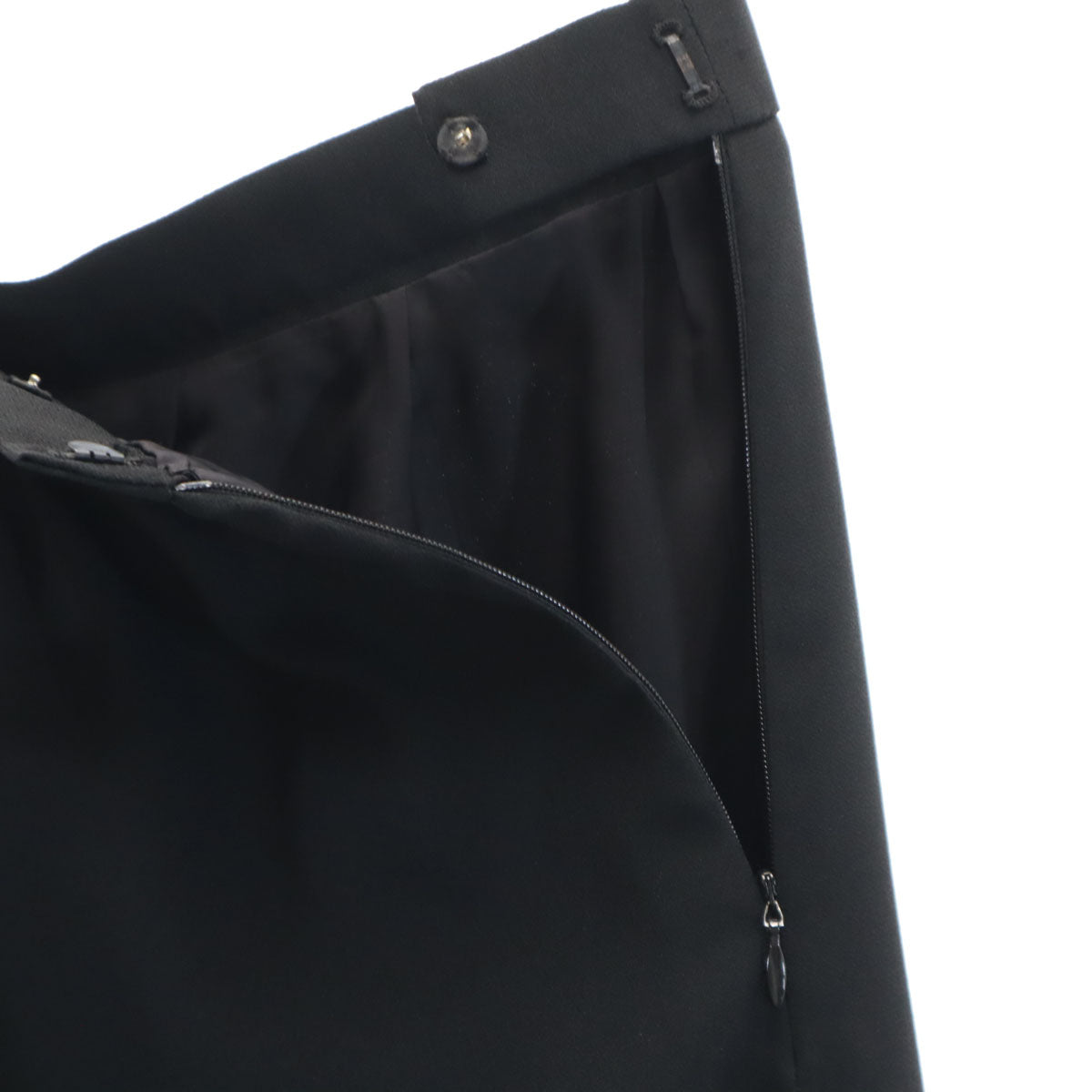 GIVENCHY GLAMOUR ジバンシィ グラマー 90s 日本製 オールド ワイドパンツ 13 ブラック レディース