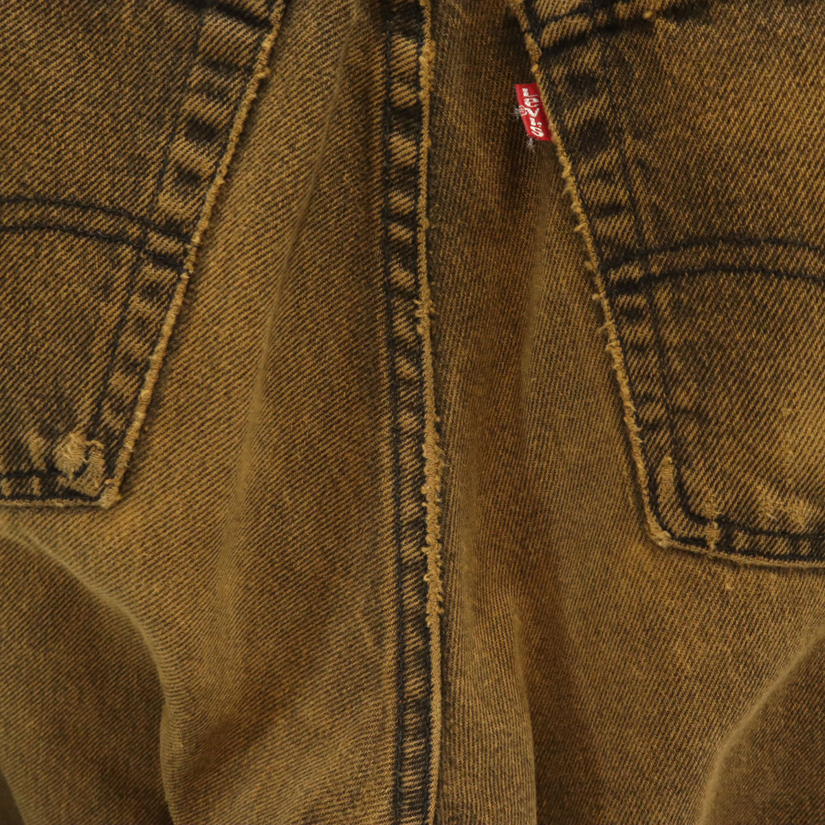 Levi's リーバイス 90s オールド テーパードデニムパンツ ブラウン ジーンズ メンズ