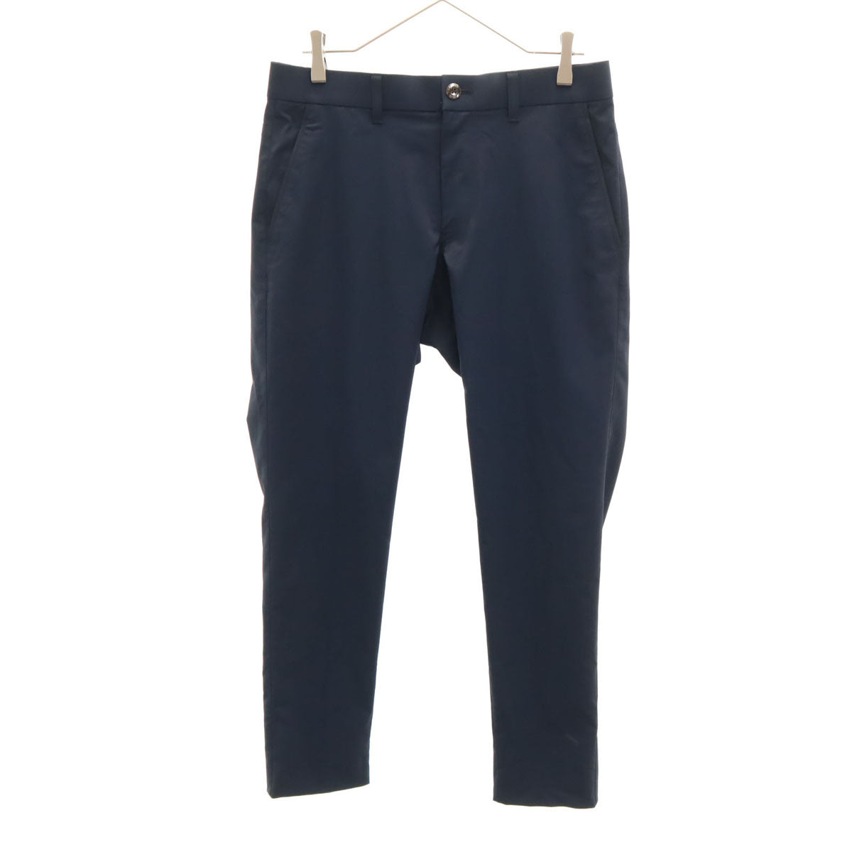 美品 LANVIN SPORT ランバンスポール 日本製 テーパードパンツ 79 ネイビー メンズ