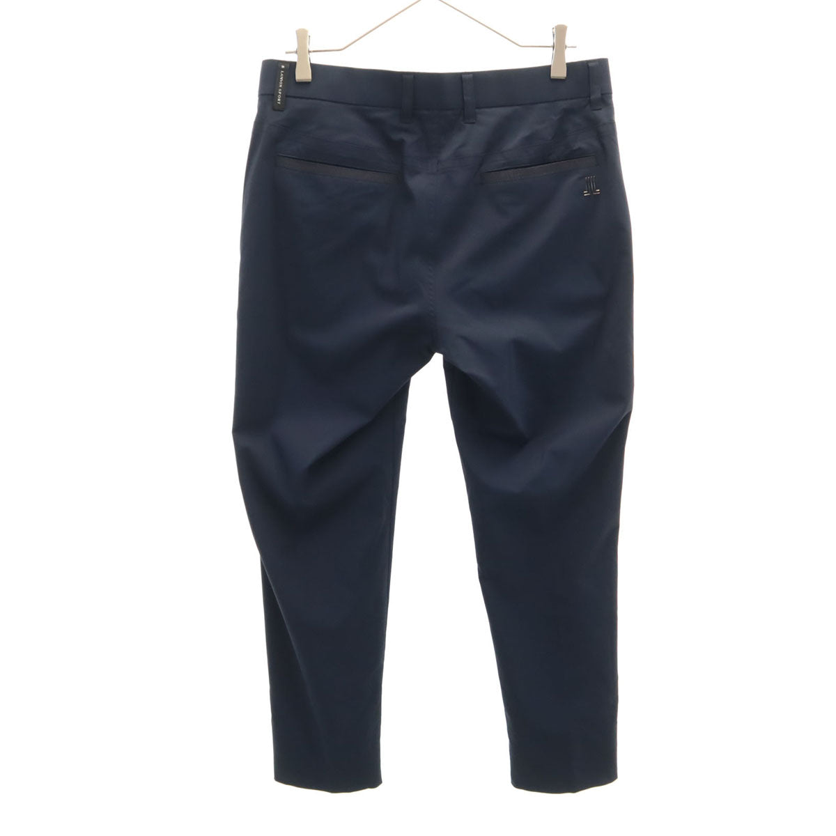 美品 LANVIN SPORT ランバンスポール 日本製 テーパードパンツ 79 ネイビー メンズ