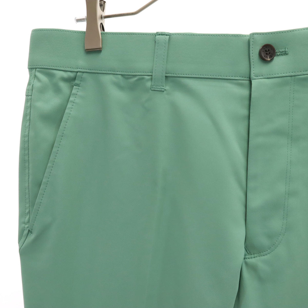 LANVIN SPORT ランバンスポール 日本製 テーパードパンツ 85 エメラルドグリーン メンズ