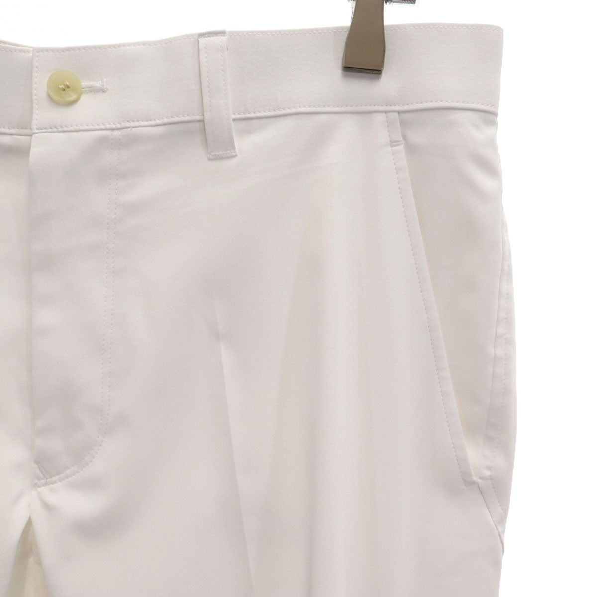 LANVIN SPORT ランバンスポール 日本製 テーパードパンツ 82 ホワイト メンズ