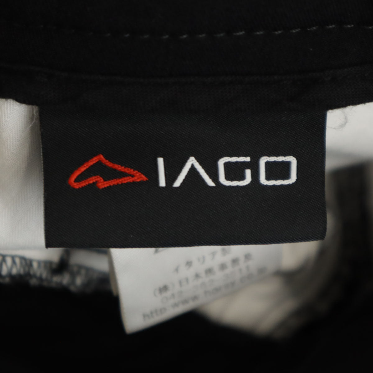 IAGO イアゴ イタリア製 スリムパンツ 40 ブラック 乗馬 レディース