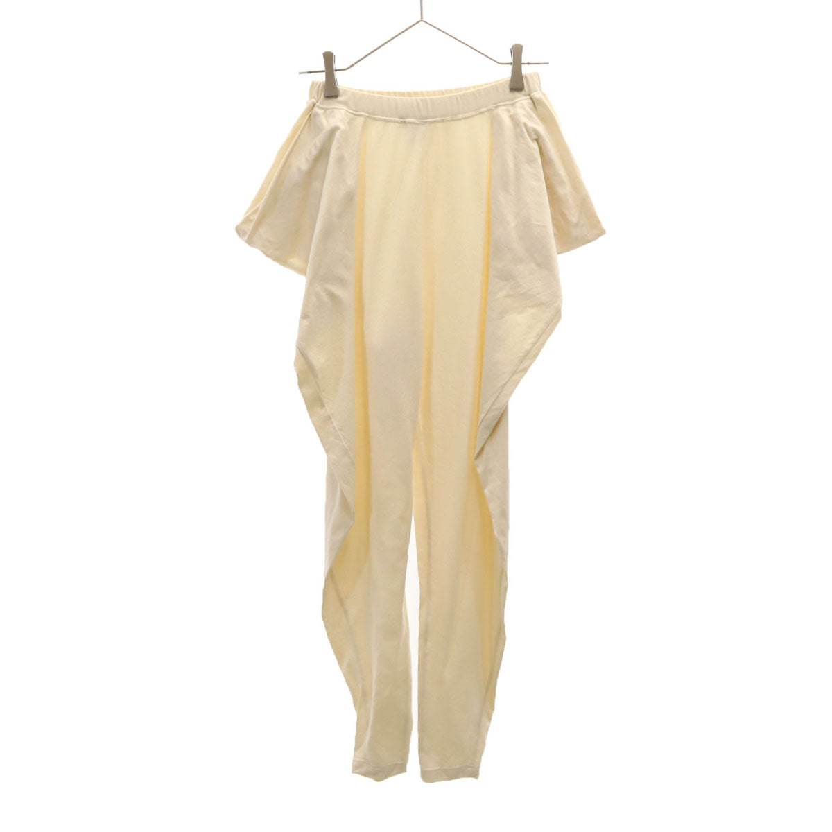 ISSEY MIYAKE イッセイミヤケ 80s 日本製 筆タグ ヴィンテージ サルエルパンツ M 生成り レディース