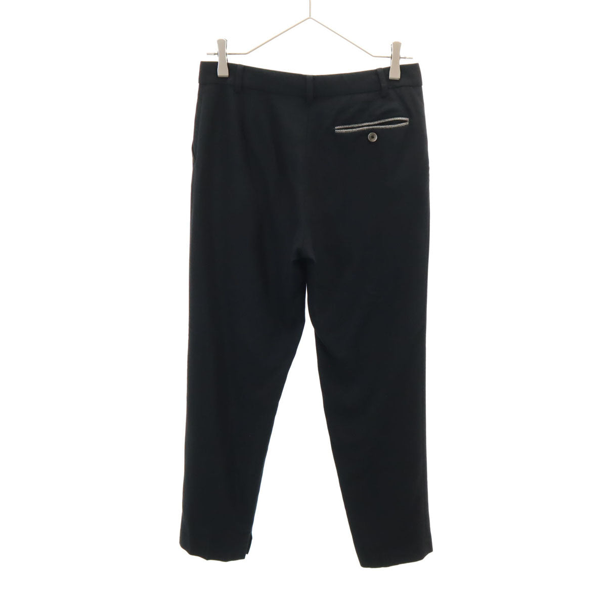 Paul Smith ポールスミス 日本製 スラックスパンツ 38 ブラック レディース