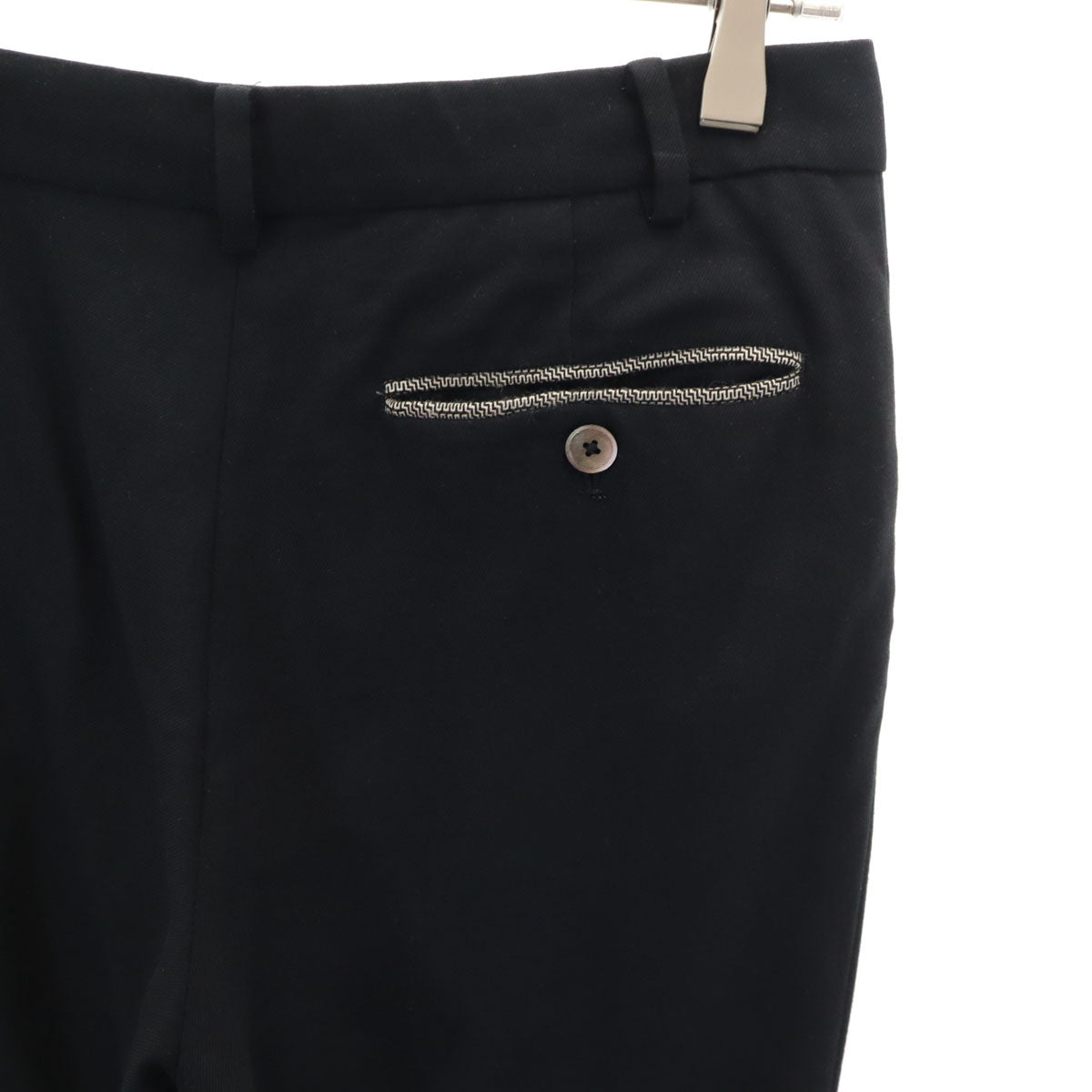 Paul Smith ポールスミス 日本製 スラックスパンツ 38 ブラック レディース
