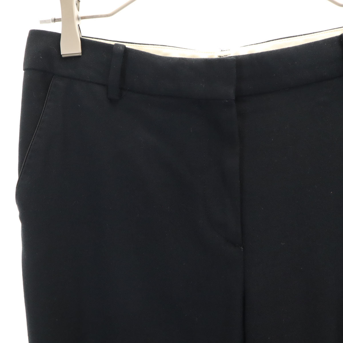 Paul Smith ポールスミス 日本製 スラックスパンツ 38 ブラック レディース