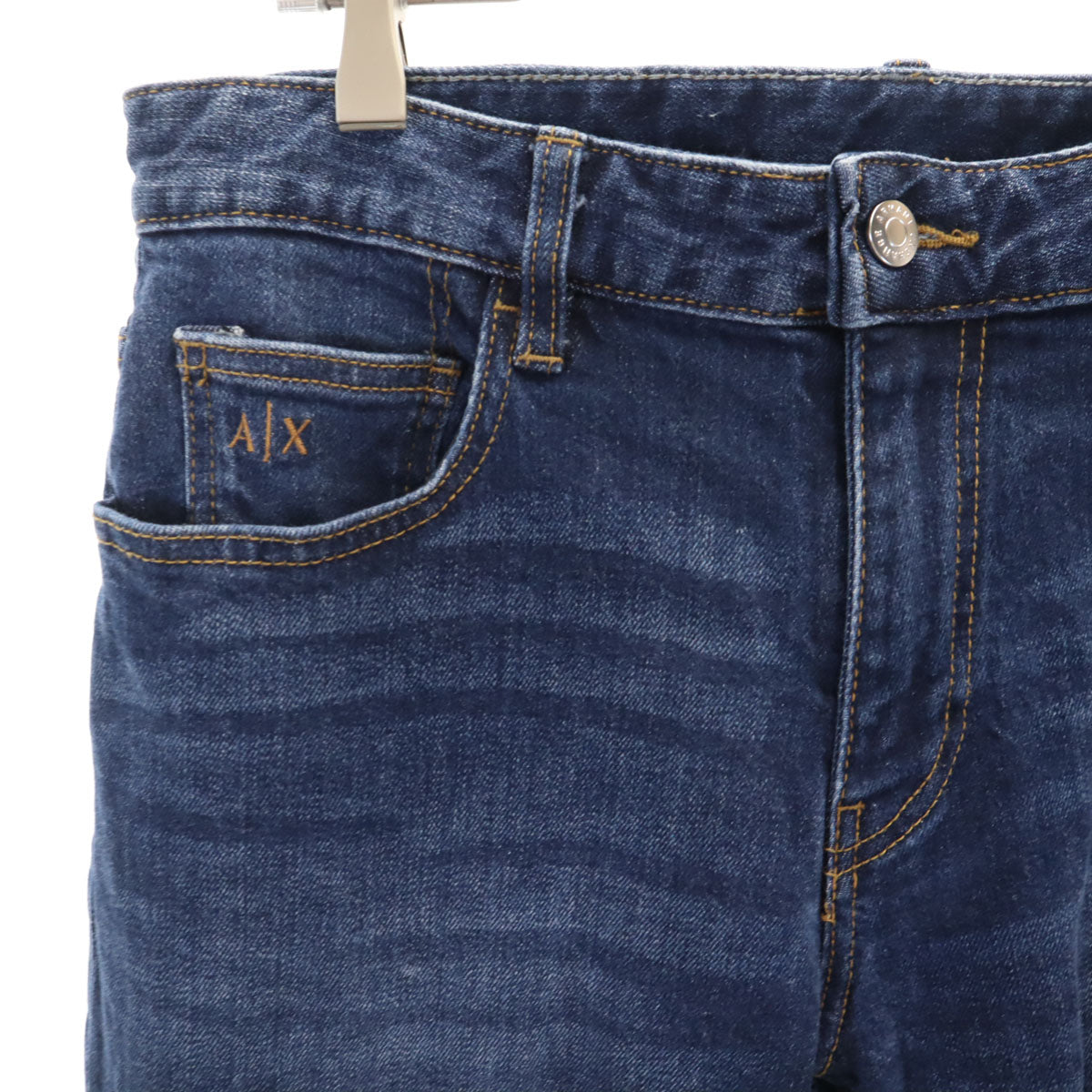 ARMANI EXCHANGE アルマーニエクスチェンジ スリムデニムパンツ W29 ウォッシュブルー ジーンズ メンズ