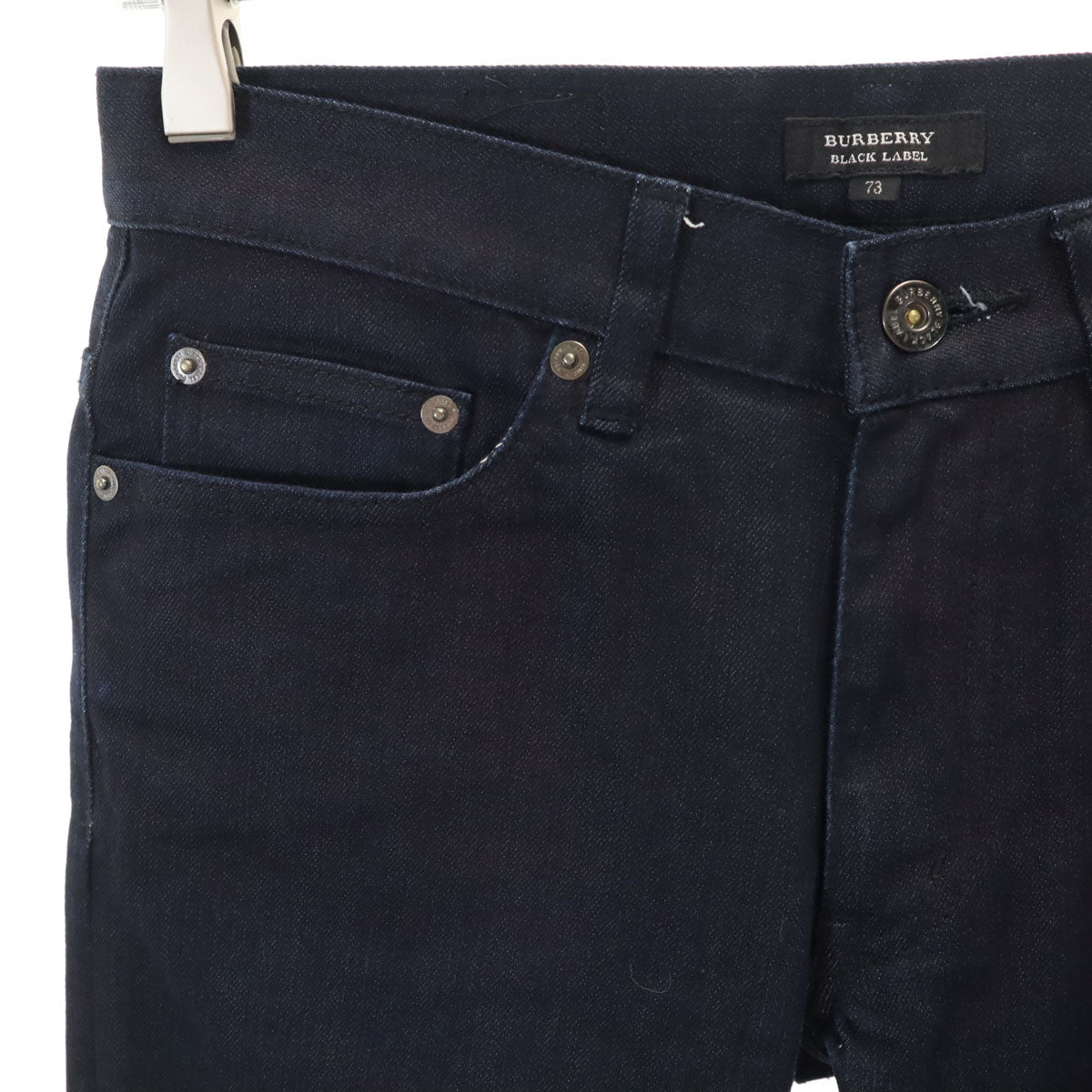 BURBERRY BLACK LABEL バーバリーブラックレーベル スリムデニムパンツ 73 インディゴ 三陽商会 ジーンズ メンズ
