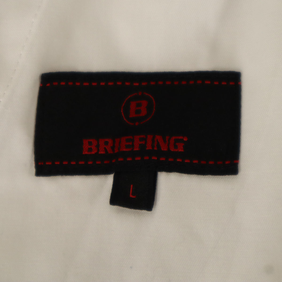 BRIEFING ブリーフィング ゴルフ ロングパンツ L オフホワイト メンズ