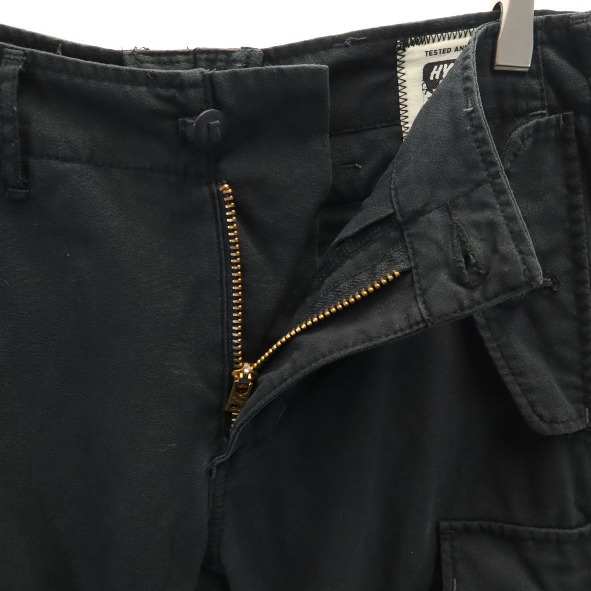 HYSTERIC GLAMOUR ヒステリックグラマー 日本製 カーゴパンツ S ブラック レディース