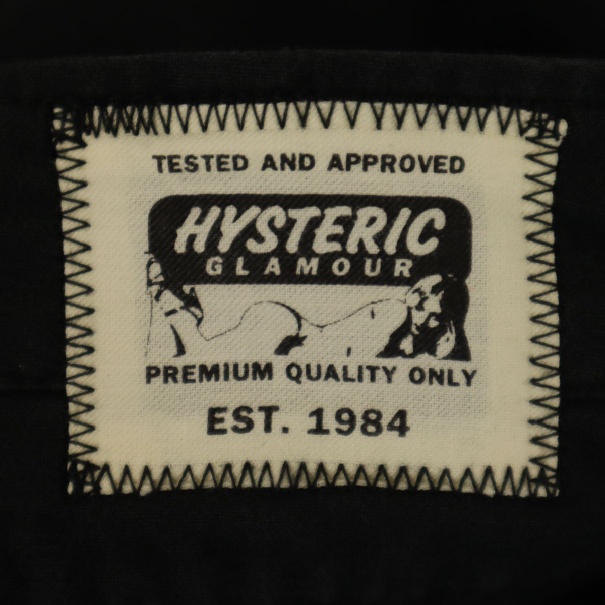 HYSTERIC GLAMOUR ヒステリックグラマー 日本製 カーゴパンツ S ブラック レディース