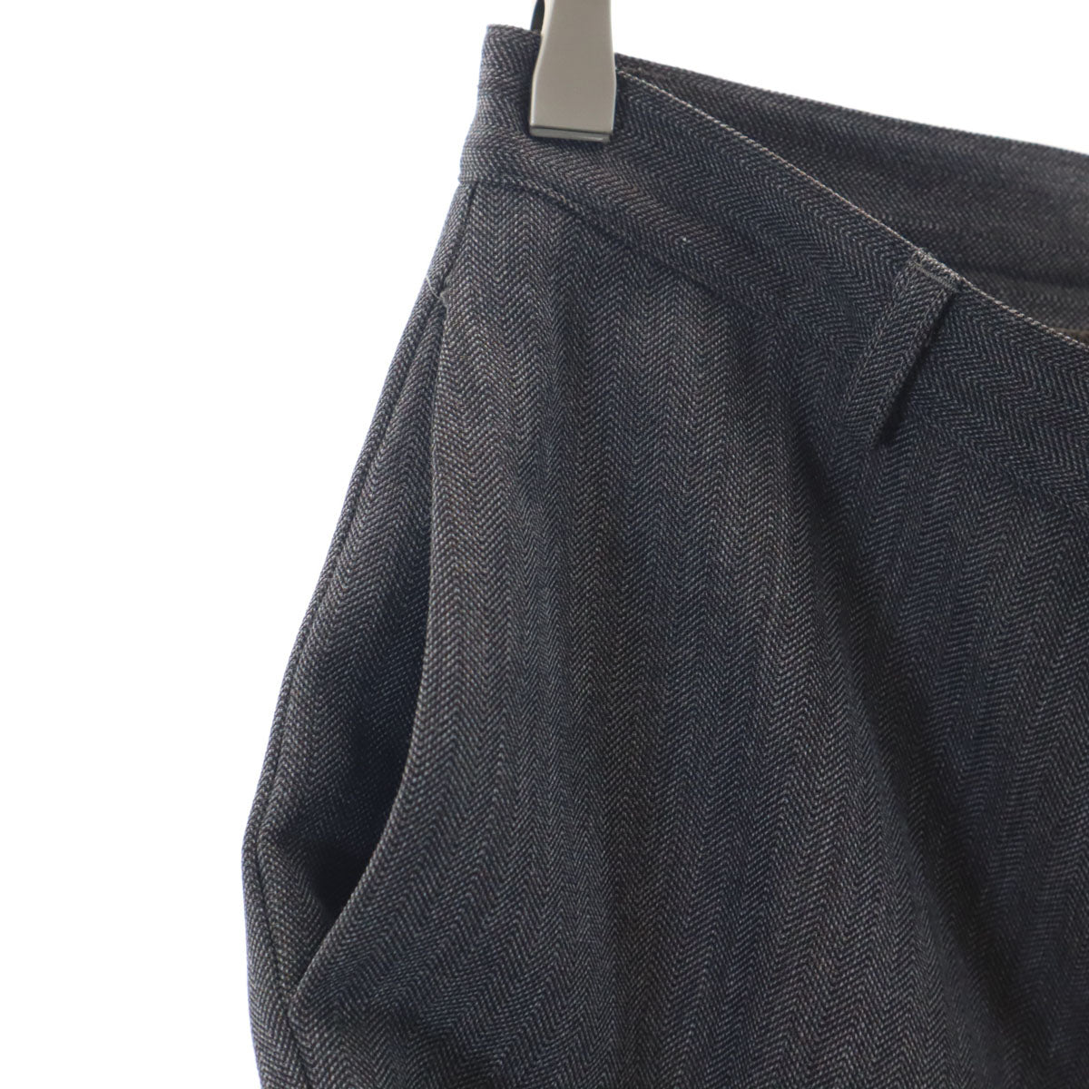A.P.C. アーペーセー フランス製 スラックスパンツ 38 チャコールグレー レディース