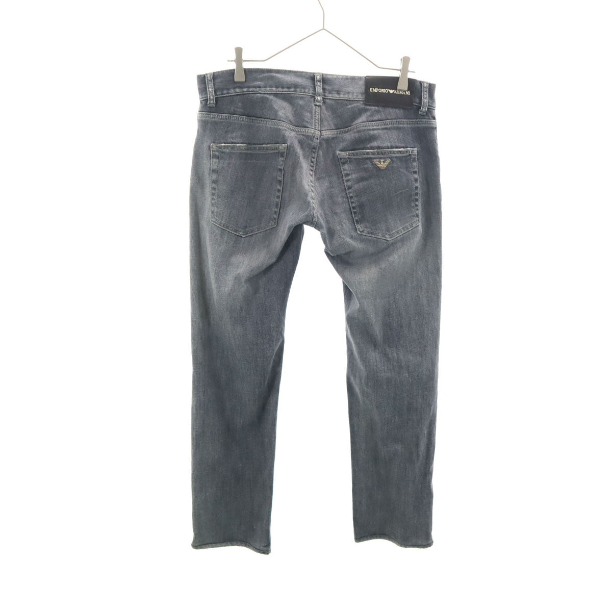 EMPORIO ARMANI JEANS エンポリオアルマーニジーンズ スリムデニムパンツ W31 グレー ジーンズ レディース