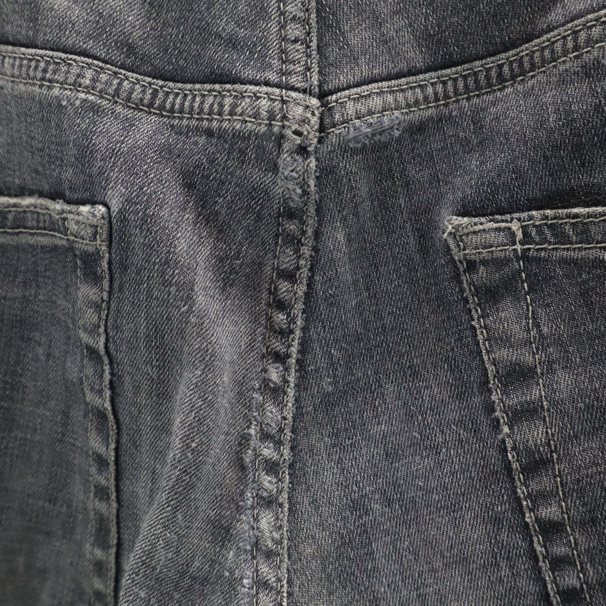 EMPORIO ARMANI JEANS エンポリオアルマーニジーンズ スリムデニムパンツ W31 グレー ジーンズ レディース