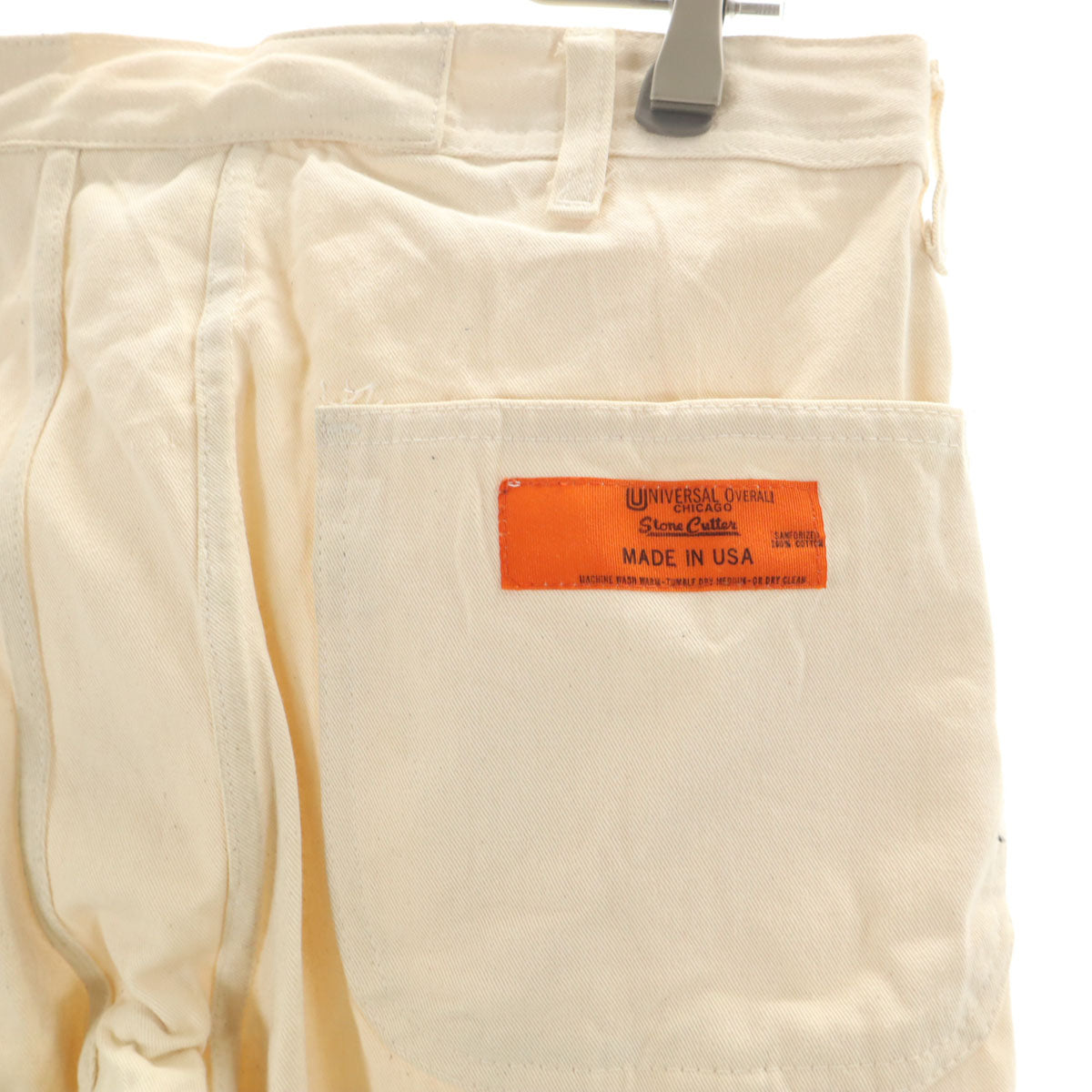 UNIVERSAL OVERALL ユニバーサルオーバーオール USA製 ペインターパンツ ベージュ メンズ