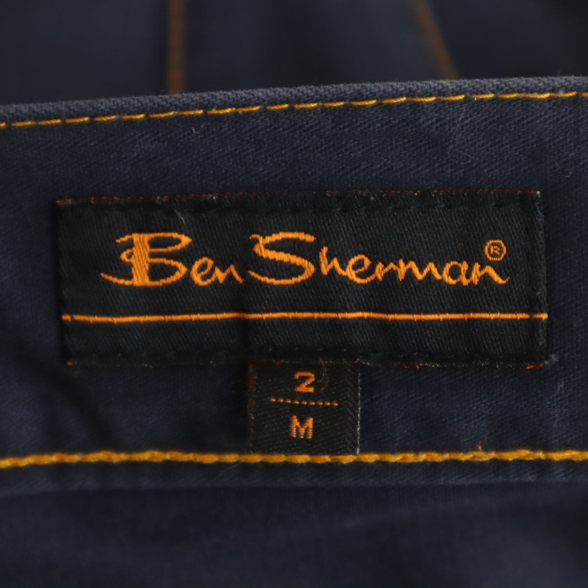 Ben Sherman ベンシャーマン 日本製 ワークパンツ 2 ネイビー メンズ