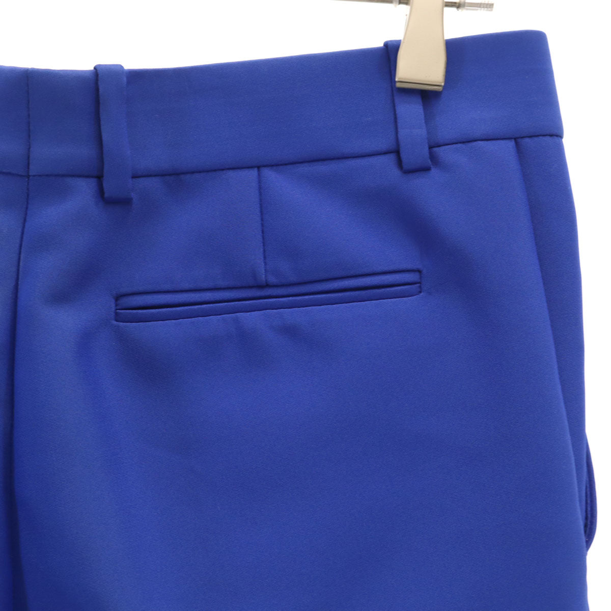 CELINE セリーヌ イタリア製 テーパードパンツ 34 ブルー レディース